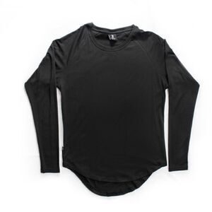 Zivi Apparel Scoop Long Sleeve Shirt Black XL